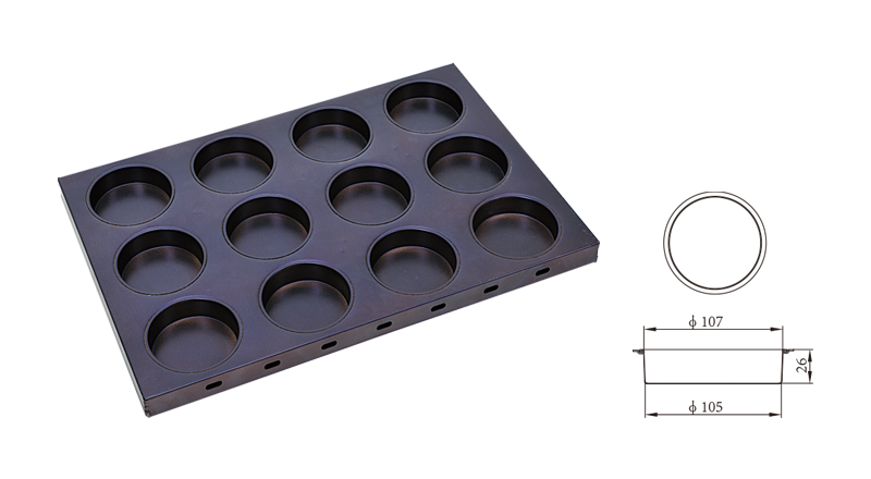 Round Cake Mould-12 Indents