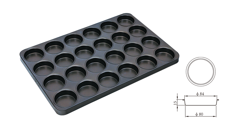 Round Cake Mould-24 Indents
