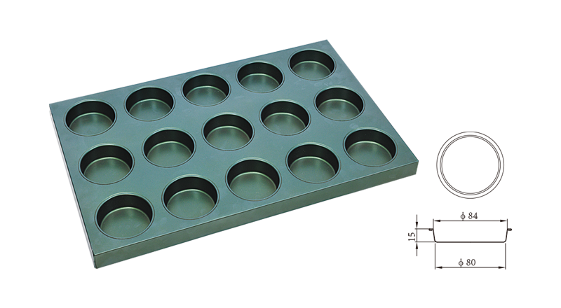 Round Cake Mould-15 Indents