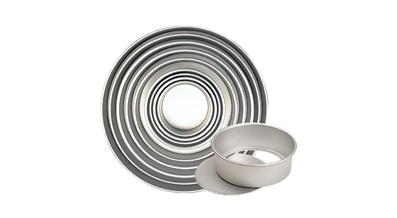 Deep Round Embossed Cake Pan (Anodized)
